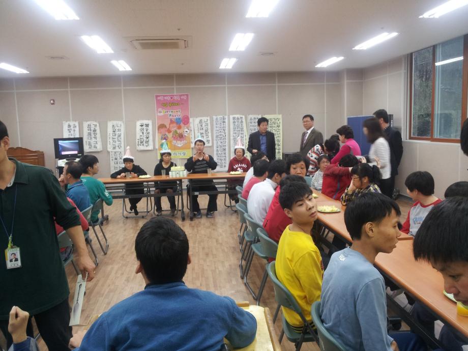 중증장애인생활시설"우리사랑" 현장방문 이미지